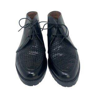 Vintage Cole Haan Black Leather Chukka Boots